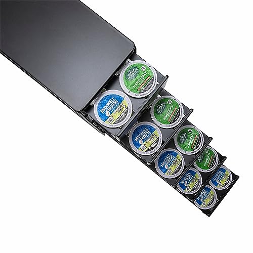 K Cup Organizer for Keurig Pod Drawer Large Mullti Tier Coffee Pod Holder