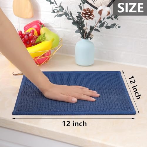 100% Cotton Waffle Weave Kitchen Dish Cloths 24 (24 Count)