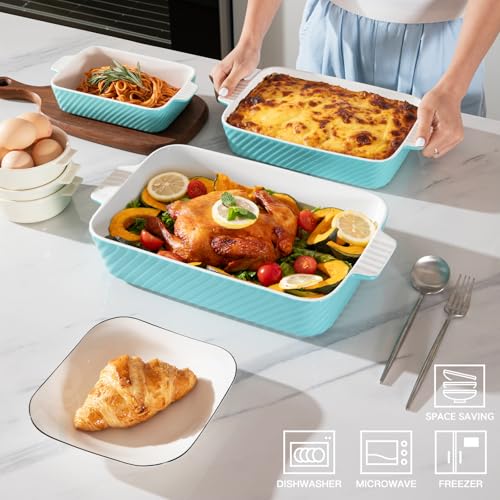 Sweejar Ceramic Baking Dish Set