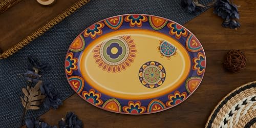 Tunisian Ceramic 16 inch Oval Platter