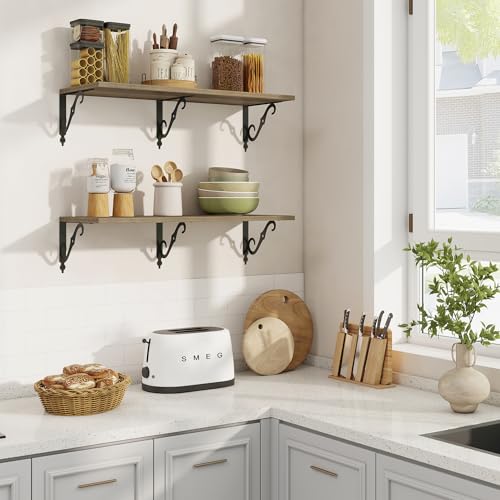 12 Inch Deep Floating Shelves for Wall