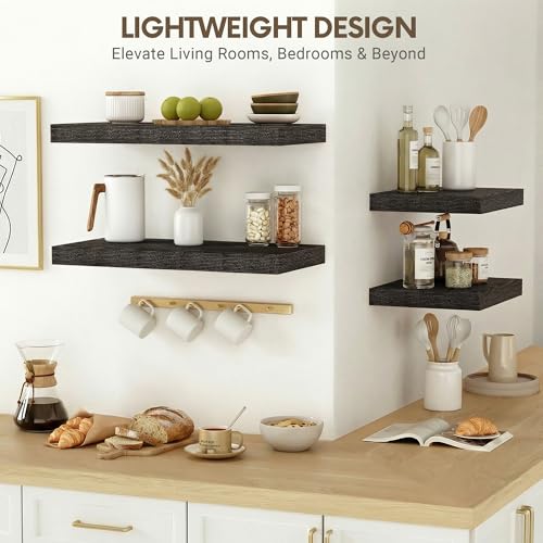 10 in Deep Floating Shelves 16” Set of 2 (2 Count)