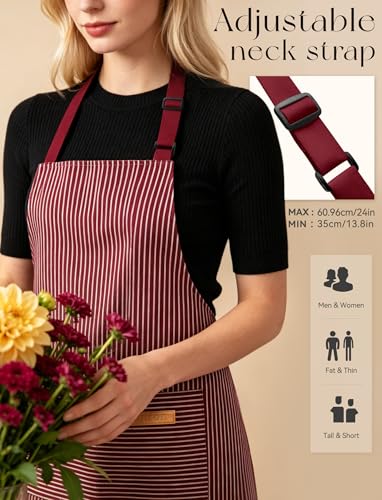 2 Pack Kitchen Cooking Aprons (2 Count)