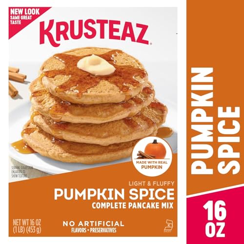 Pumpkin Spice Pancake Mix 16 oz (48 Ounce)