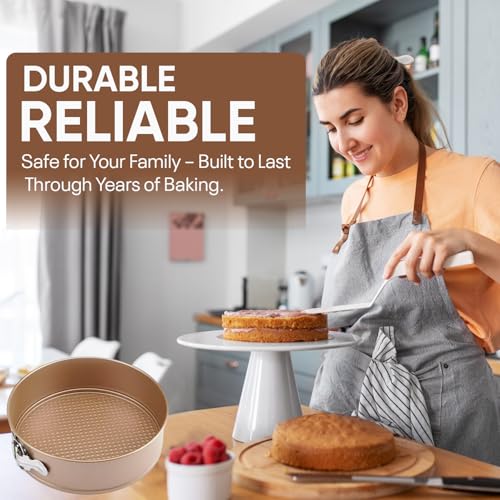 Circle Springform Cake Pan 8.5''