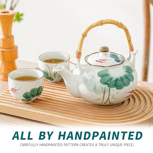 Japanese Tea Set Porcelain Tea Set with Teapot and Tea Cup Set for 4