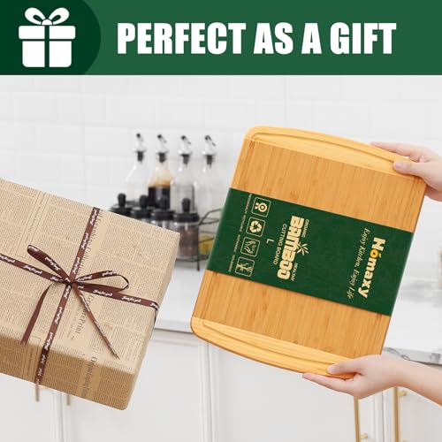 Large Bamboo Cutting Boards for Kitchen