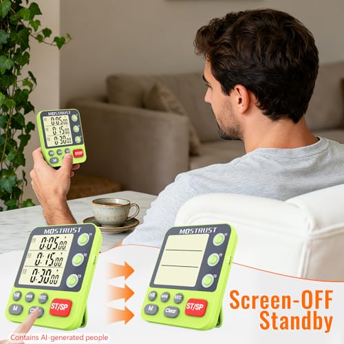 Digital Dual Kitchen Timer