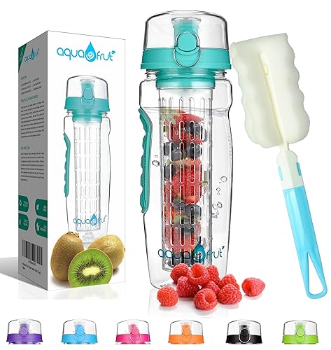 aquaFrut 32 OZ Fruit Infuser Water Bottle BPA