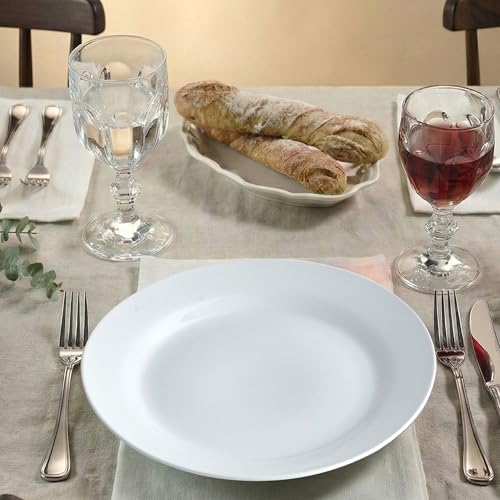10.5" Round Dinner Plates Set of 4 (4 Count)