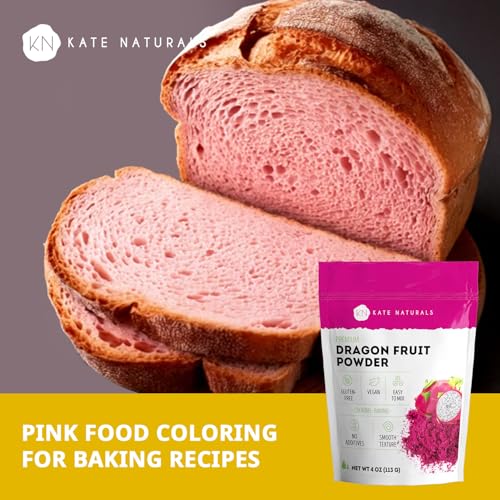 Dragon Fruit Powder for Baking & Drinks (4 Ounce)