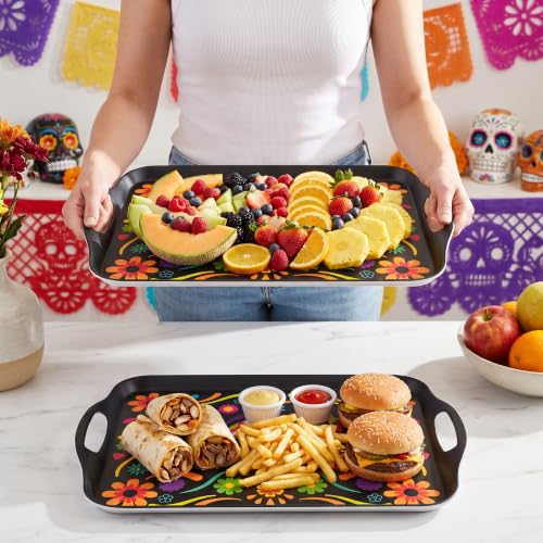 2 Pack Dia de Los Muertos Serving Trays (2 Count)