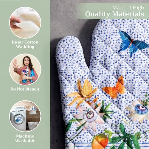 Maison d'Hermine Oven Gloves 100% Cotton Oven Mitt