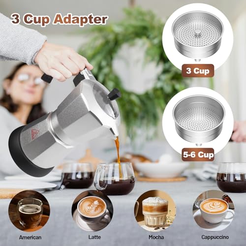 Electric Aluminum Moka Pot 3