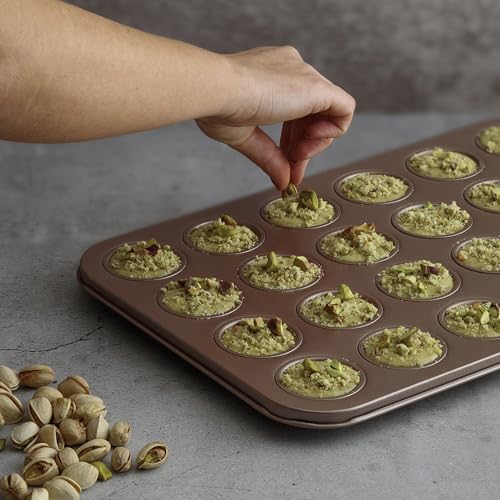 24 Cup Mini Muffin Pan Nonstick