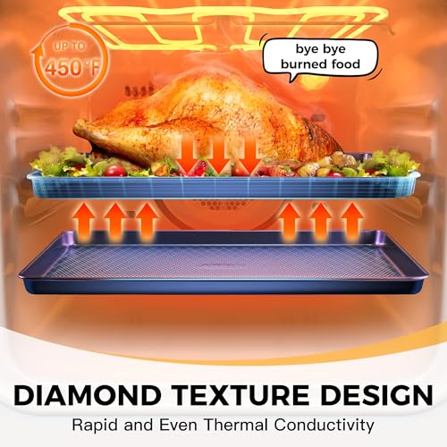 9 Piece Baking Pans Set Nonstick (9 Count)