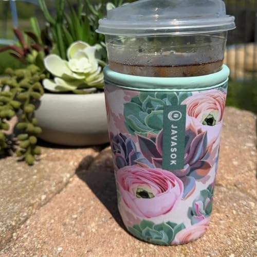 JavaSok Iced Coffee & Cold Soda Insulated Neoprene Cup Sleeve
