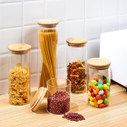 73oz Glass Pasta Storage Jars (3 Count)