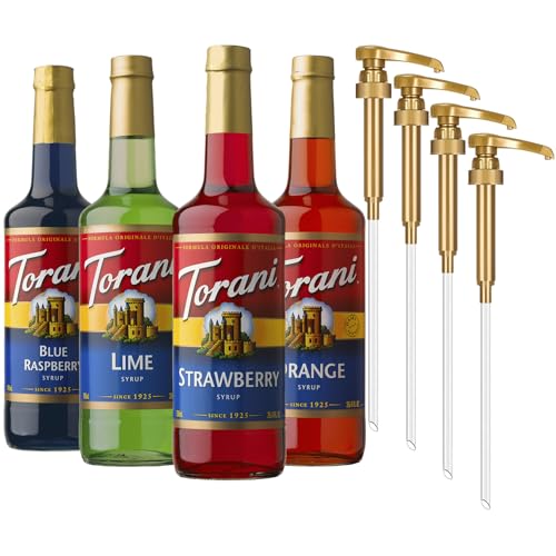 Syrup Soda Flavors 4 (101.6 Fl Oz)