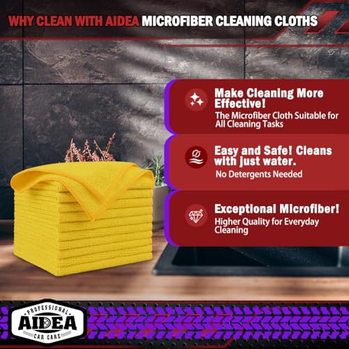 Microfiber Cleaning Cloth (20 Count)