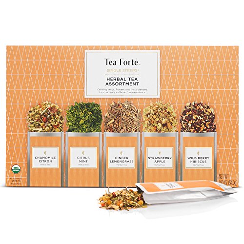 Single Steeps Loose Leaf Tea Sampler (15 Count)