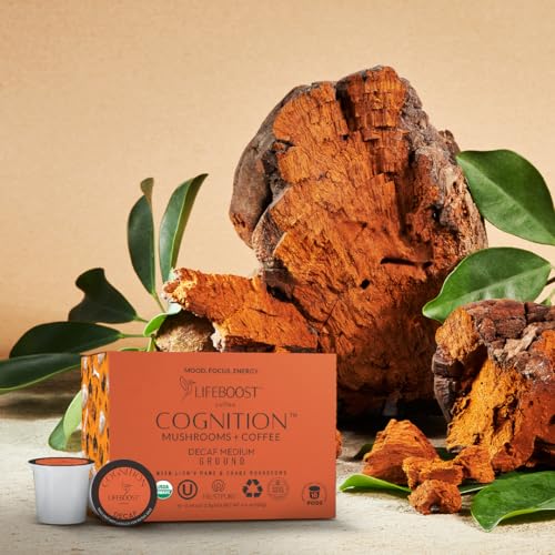 Cognition Decaf Mushroom Coffee Pods (10 Count)