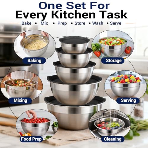 Mixing Bowls Set (25 Count)