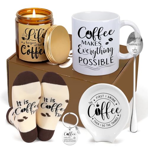 Coffee Gifts 6PCS Coffee Gift Basket (6 Count)