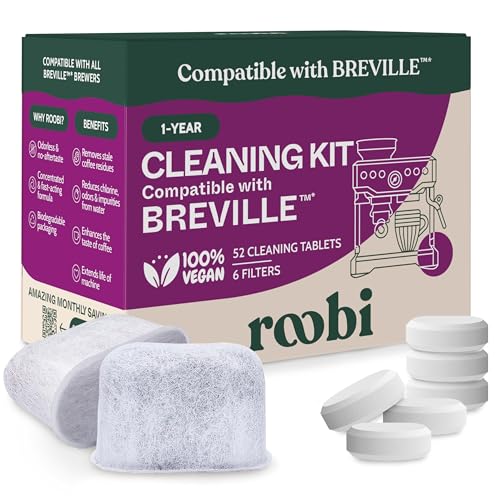 Breville Compatible Espresso Machine Cleaning & Maintenance Kit (52 Count)