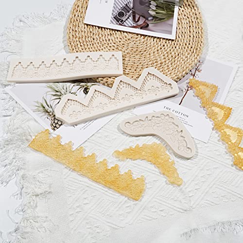 Lace Fondant Mold Set of 3