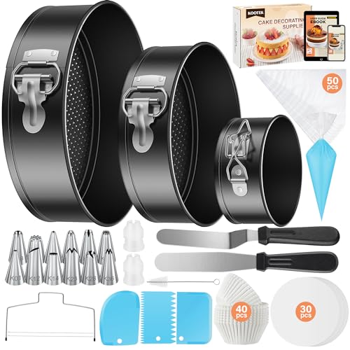 144PCs Cake Pan Set (3 Count)