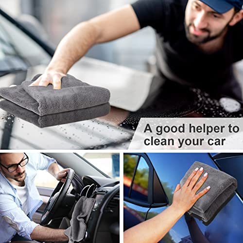 30 Pcs 16 x 16 Inch Microfiber Car Towels