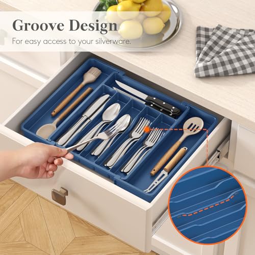 Expandable Silverware Drawer Organizer