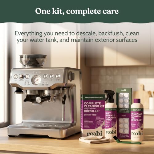 Espresso Complete Cleaning Kit Compatible with Breville (16.9 Fl Oz)