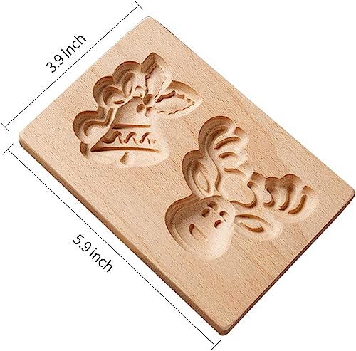 Wooden Cookie Biscuit Mold