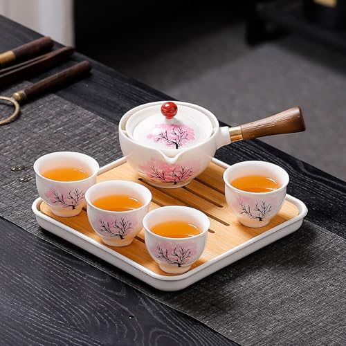 Japanese Tea Set Chinese Gongfu Tea Set (4 Count)