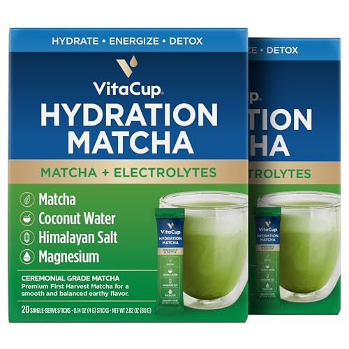 Hydration Matcha Instant Packets w (5.64 Ounce)