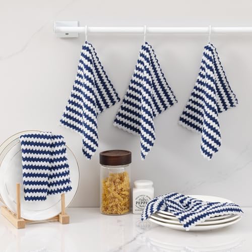 12 Pack Coral Velvet Dish Cloths (12 Count)