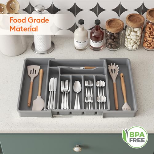 Expandable Silverware Drawer Organizer