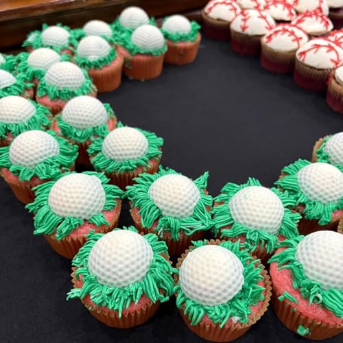 Silicone Golf Ball Cake Pop Mold (2 个)