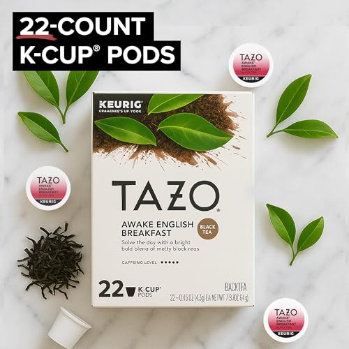 Awake English Breakfast Tea K (22 Count)
