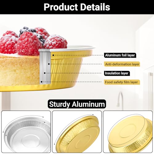 Cake Pans with Lids (50 Count)