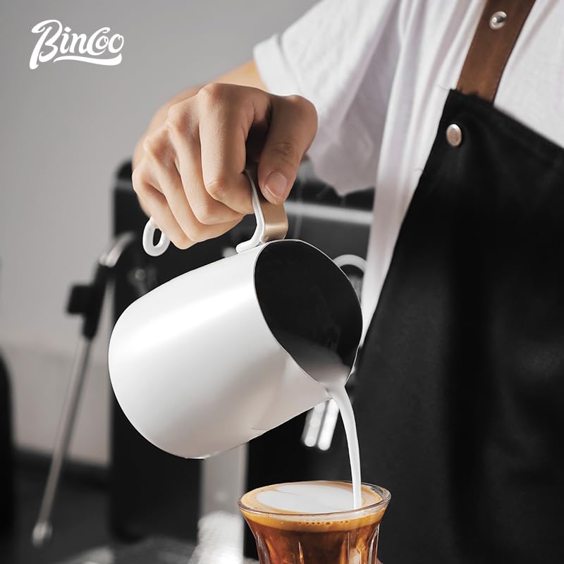 Espresso Milk Frothing Pitcher Stainless Steel 20oz