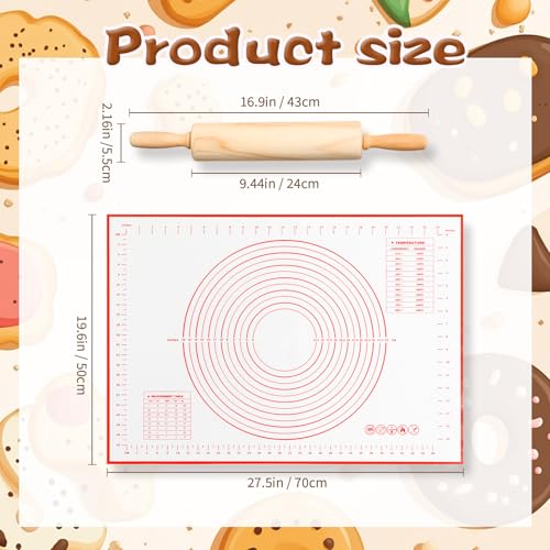 20 Pcs Rolling Pin Set (20 Count)