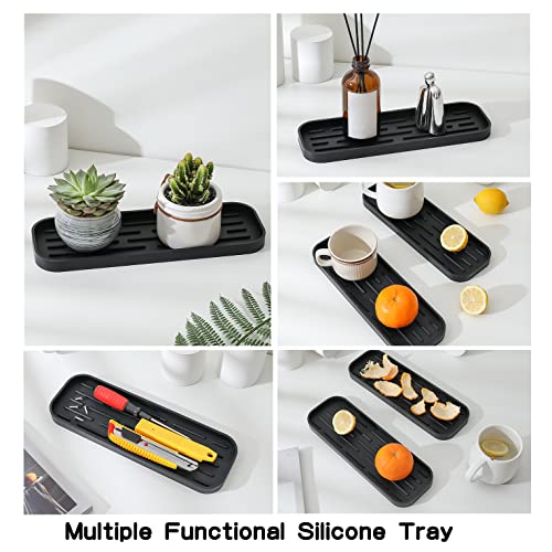 Silicone Kitchen Sink Organizer Tray for Multiple Usage