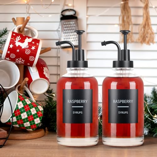 4PCS Coffee Syrup Dispenser (4 Count)