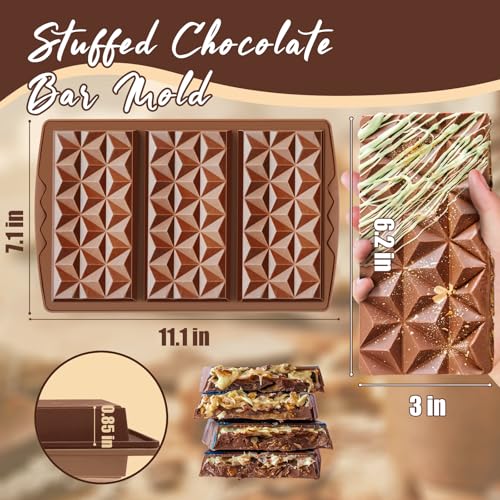 Chocolate Bar Mold Silicone