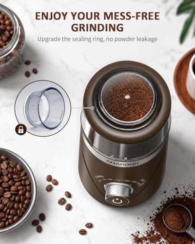 Electric Super Silent Blade Coffee Grinder