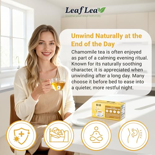 Chamomile Herbal Tea Bags (40 Count)