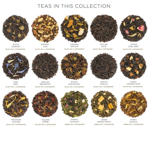 Single Steeps Loose Leaf Tea Sampler Tea Chest